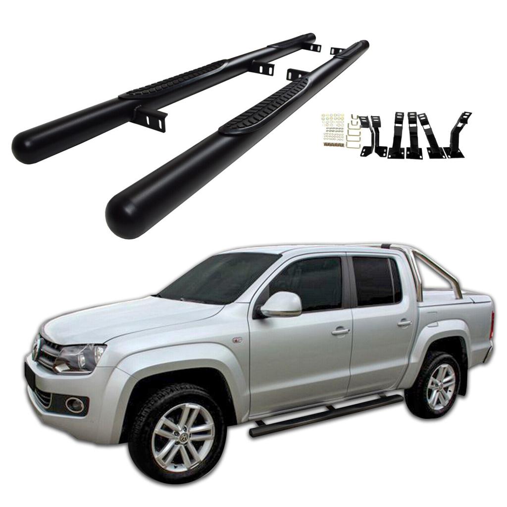 Zwarte side bars Volkswagen Amarok 2010-heden NIEUW !!!, Nieuw, Jan Sangerslaan 16, MBG, Mbg@ziggo.nl
