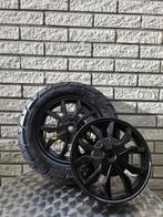 “10” achterwiel honingraat zwart glans GY6, oa voor BTC, Ophalen of Verzenden