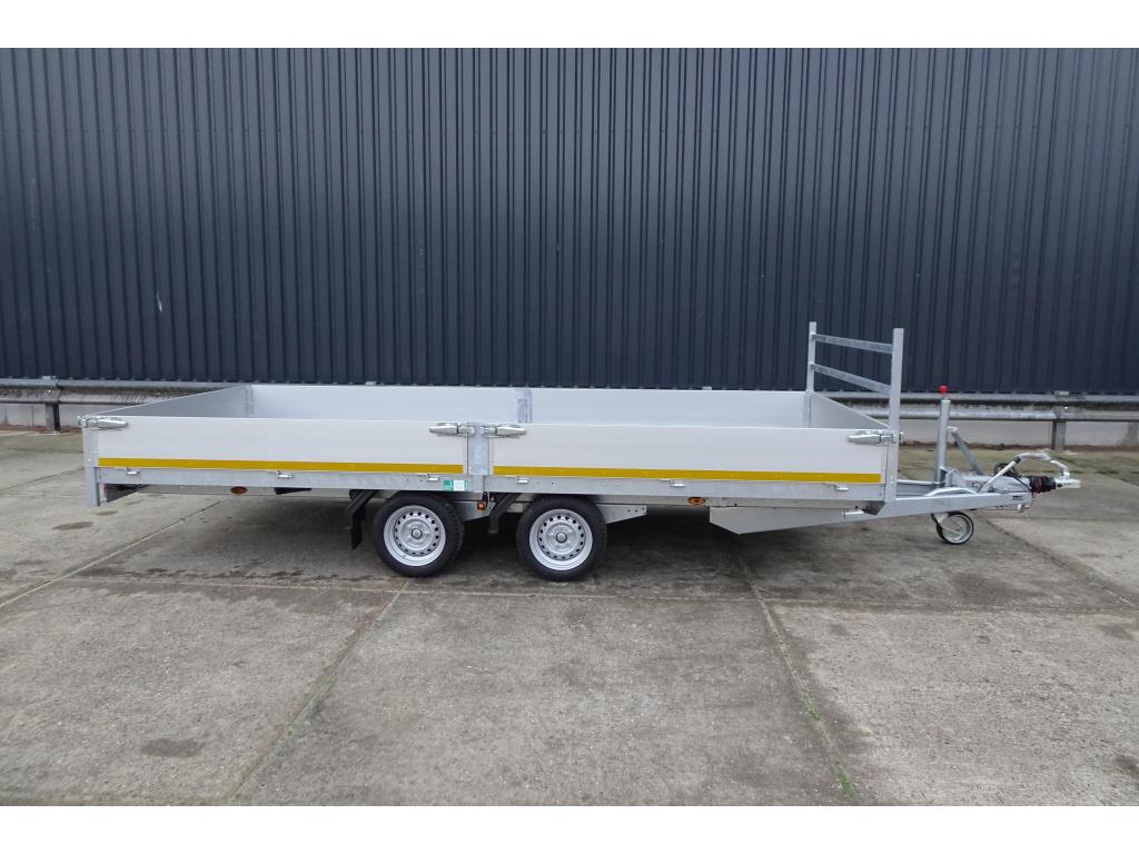 Bij Eemsned Eduard Plateauwagen afm 4,50 x 2 mtr LED LAMPEN, Nieuw