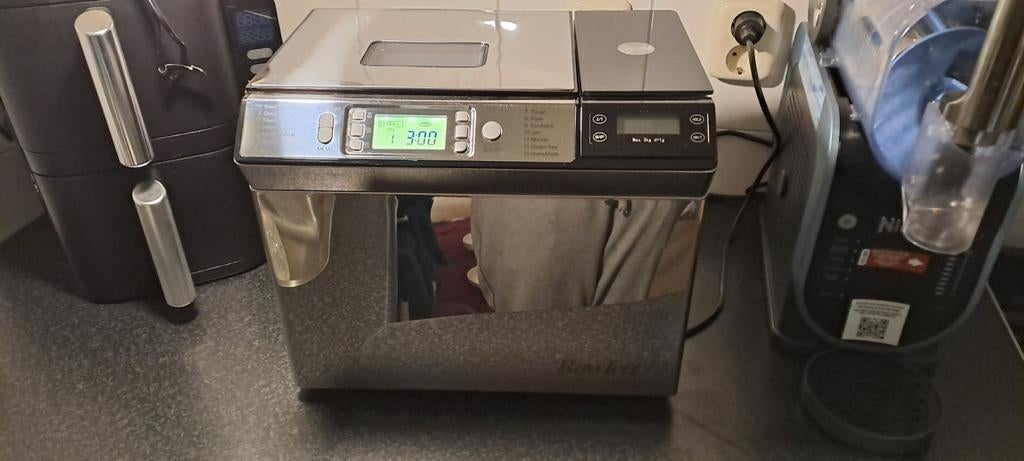 Chefstore broodbakmachine, Ophalen