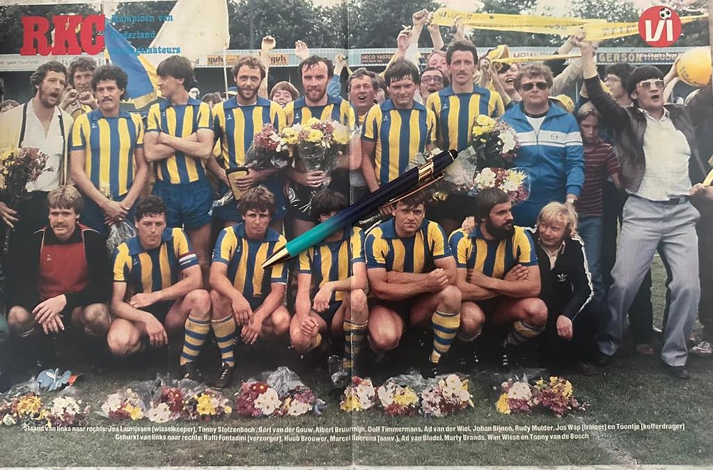 Posters RKC Waalwijk, Verzamelen, Ophalen of Verzenden, Gebruikt, A4 of kleiner, Sport