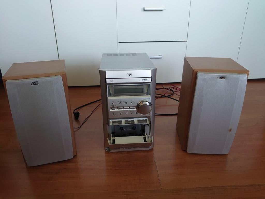 Jvc miniset, Audio, Tv en Foto, Ophalen, Gebruikt, JVC, Tuner of Radio