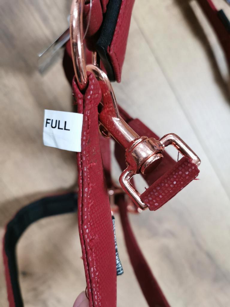 HarrysHorse halster bordeaux maat cob en full verkrijgbaar, Dieren en Toebehoren, Eu, Ophalen of Verzenden, Eu, Harryshorse