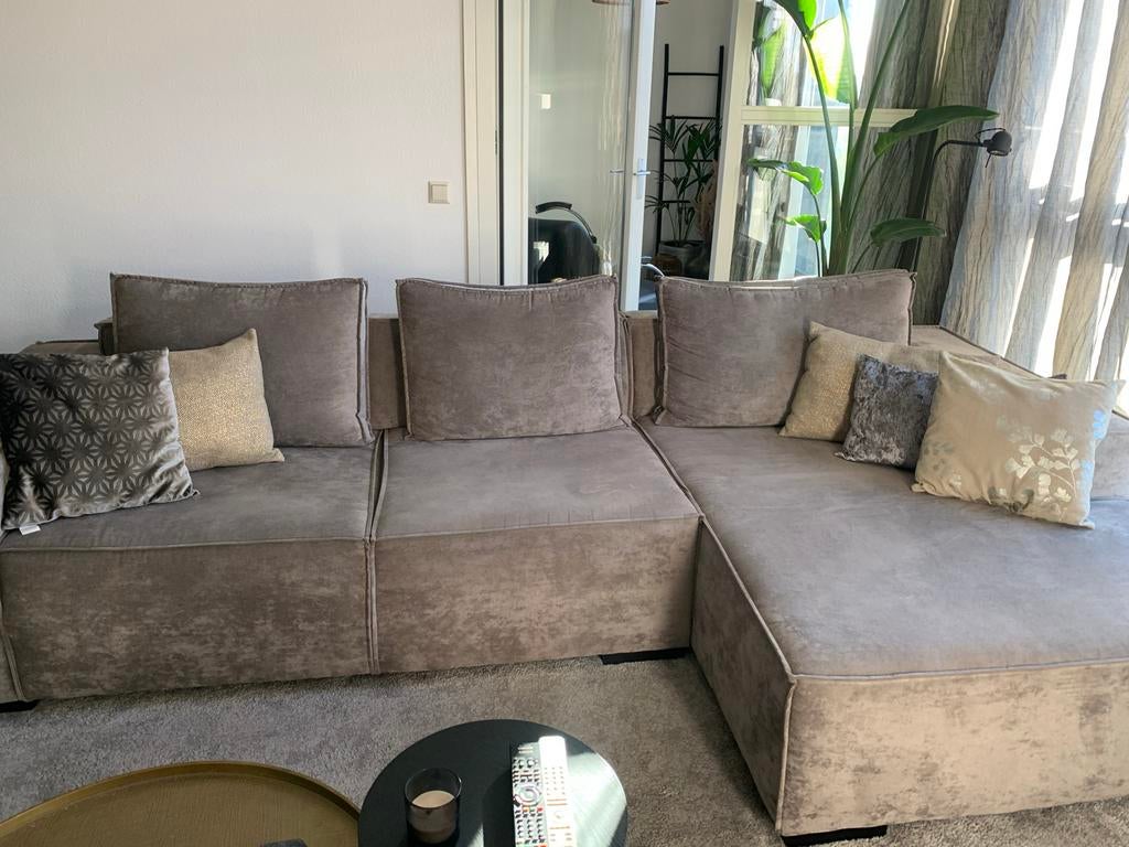 Loungebank 2,5 zits van Bocx Interiors, Ophalen, Zo goed als nieuw, Stof