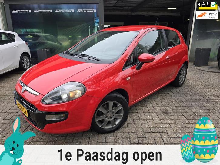 Fiat Punto Evo 1.4 Business | 12MND GARANTIE | NW APK | AIRC, Auto's, Fiat, Bedrijf, Te koop, Punto EVO, ABS, Airbags, Airconditioning