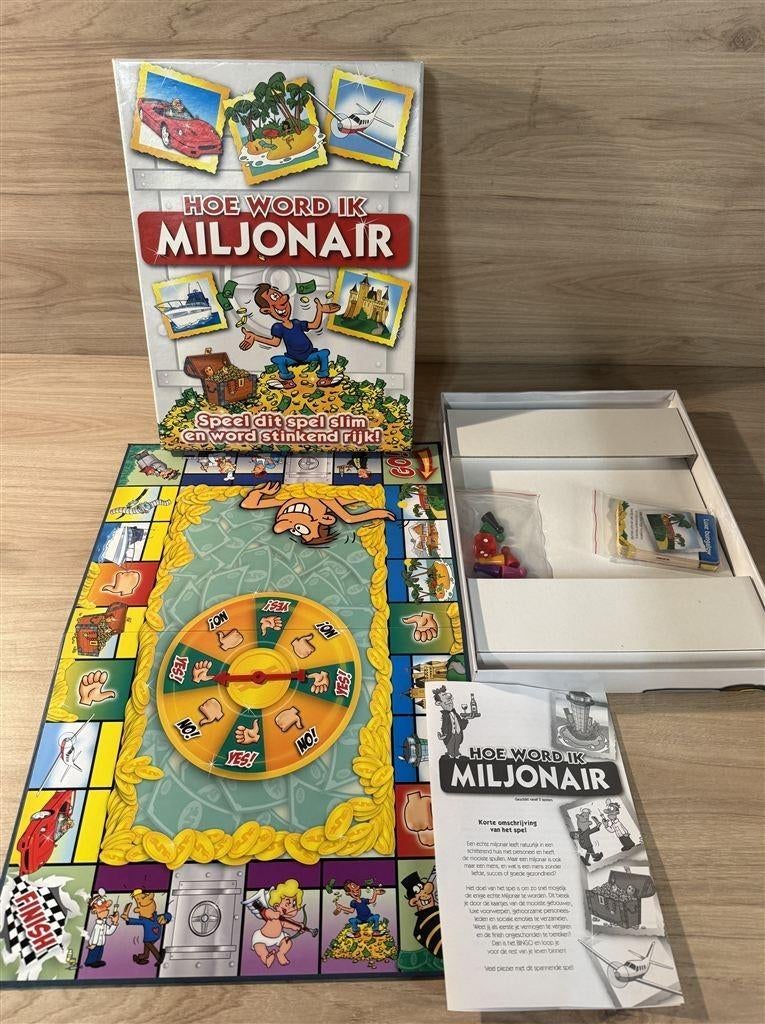 Hoe word ik miljonair - s6071, Hobby en Vrije tijd, Gezelschapsspellen | Bordspellen, Verzenden, Zo goed als nieuw