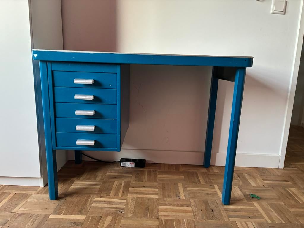 Vintage bureau (kind), Huis en Inrichting, Bureaus, Ophalen, Gebruikt