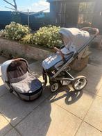 Complete 3-in-1 Kinderwagen Mutsy - Grijs, Gebruikt, Luchtbanden, Combiwagen, Ophalen