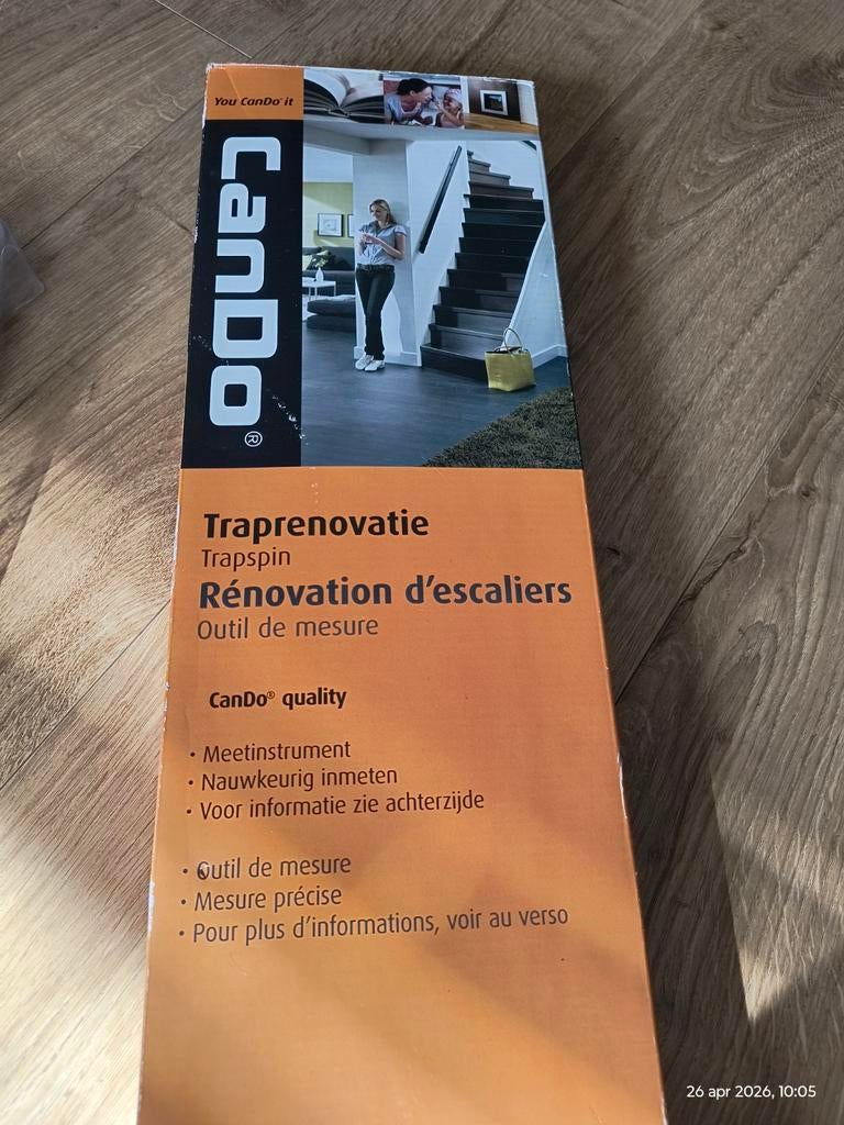 CanDo Trapspindel Meetinstrument voor Trappenrenovatie, Ophalen of Verzenden