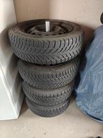 Bridgestone winterbanden op stalen velgen, Auto-onderdelen, Banden en Velgen, Ophalen, Overige, Gebruikt, Overige