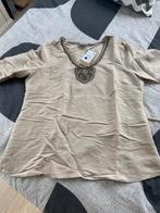 Mooie top / blouse van Canda maat 44, Beige, Maat 42/44 (L), Nieuw, Ophalen of Verzenden