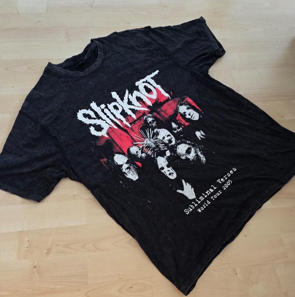 Slipknot T-shirt M, Maat 48/50 (M), Zwart, Ophalen of Verzenden, Zo goed als nieuw