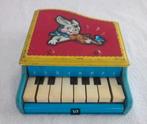 Oude blikken speelgoed piano UC 538 made in China., Antiek en Kunst, Ophalen of Verzenden