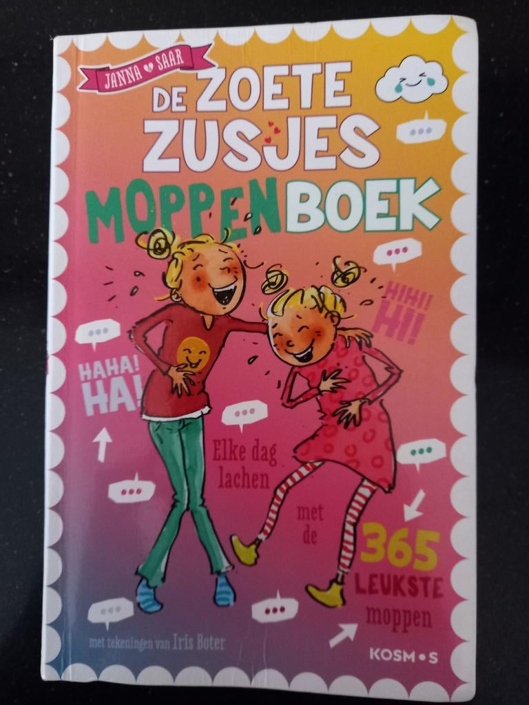 Hanneke de Zoete - De Zoete Zusjes moppenboek, Fictie algemeen, Ophalen of Verzenden, Zo goed als nieuw, Hanneke de Zoete