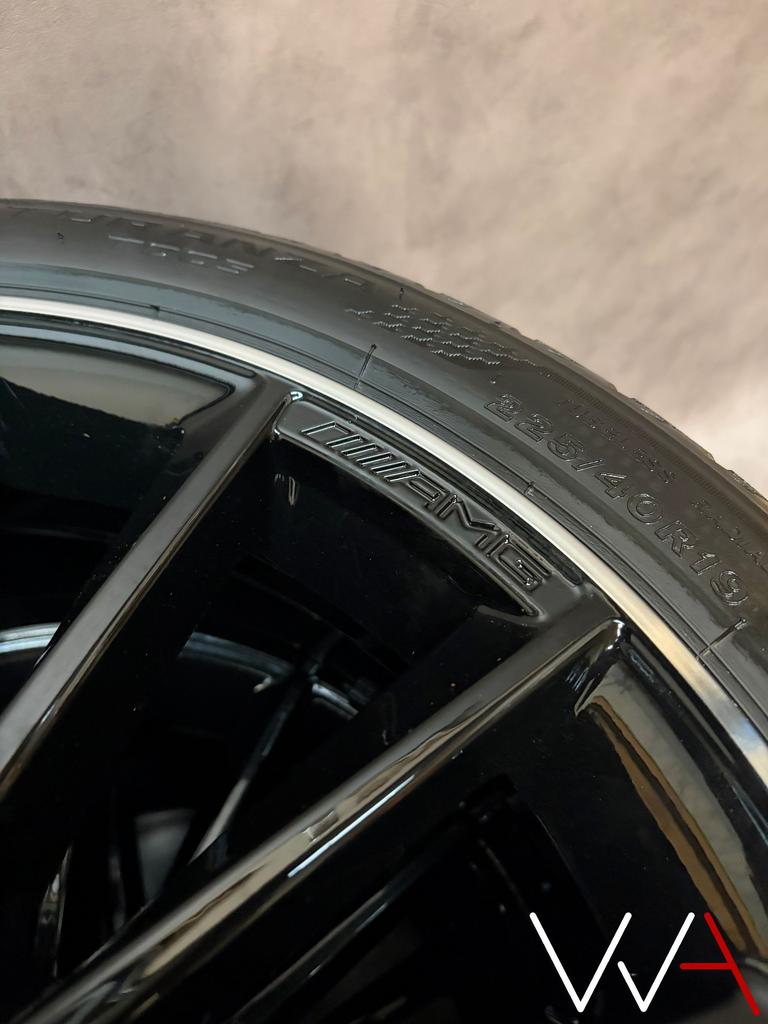 19'' Mercedes-Benz A-Klasse CLA AMG wielenset W177 / X118, Auto-onderdelen, Banden en Velgen, 19 inch, Gebruikt, -, -