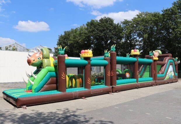 Springkussen huren, Hobby en Vrije tijd, Feestartikelen | Verhuur, Ophalen of Verzenden, Zo goed als nieuw, Overige