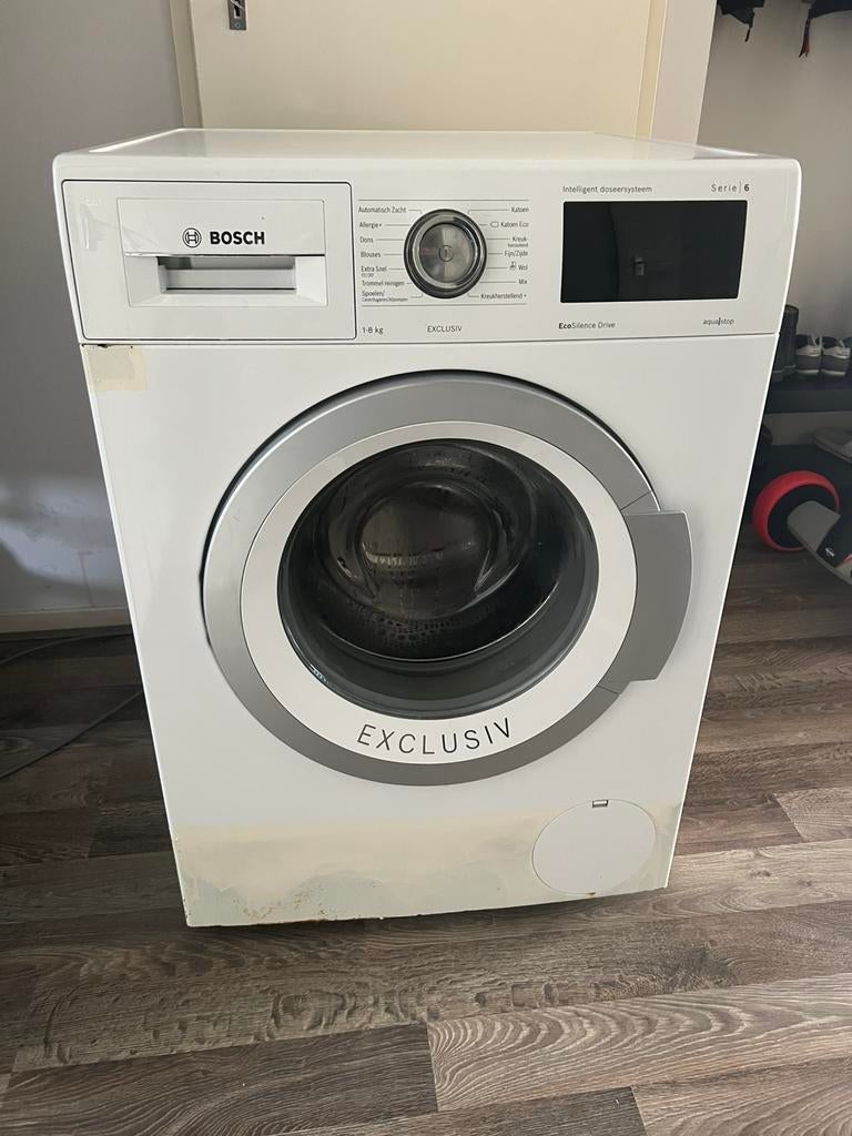 Bosch serie 6 wasmachine i-dos, Ophalen of Verzenden, Zo goed als nieuw, 1200 tot 1600 toeren, Minder dan 85 cm