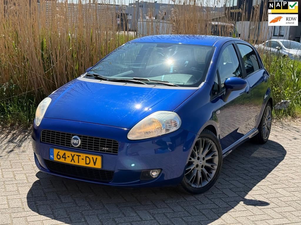 Fiat Grande Punto 1.4-16V Sport Airco 5d Elektrische Ramen A, Voorwielaandrijving, 4 cilinders, Grande Punto, Origineel Nederlands