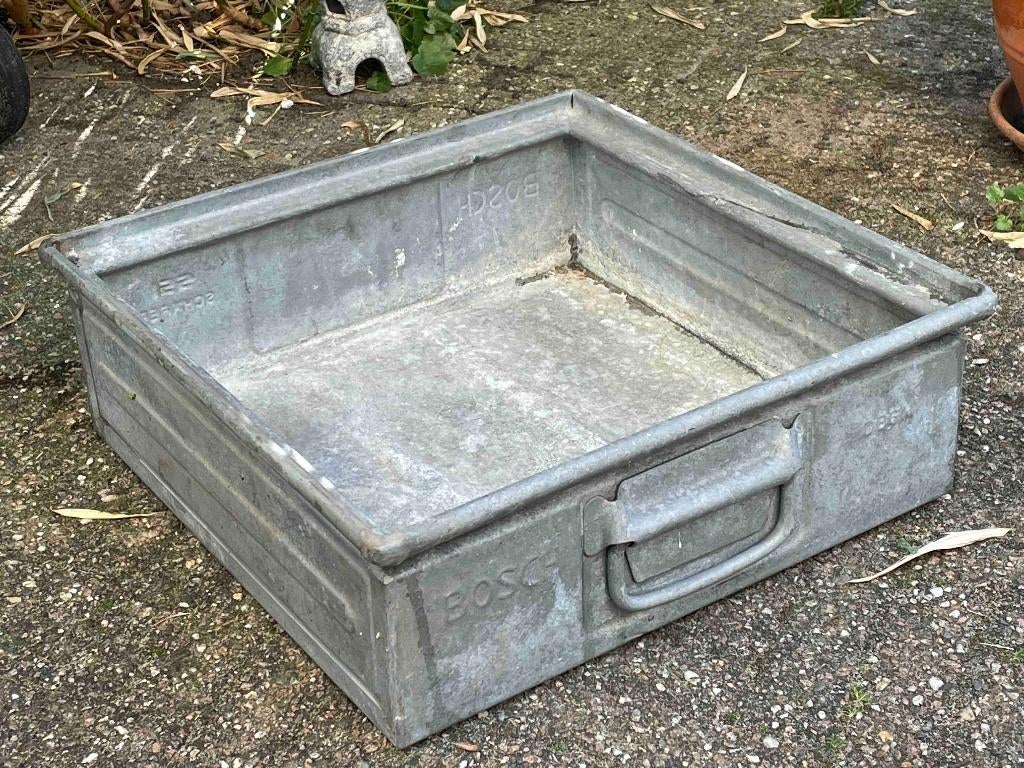 Bosch Schafer bak magazijnbak staal zink_, Ophalen of Verzenden