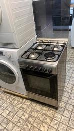 Gasfornuis Indesit rvs 50 cm breed, Ophalen of Verzenden