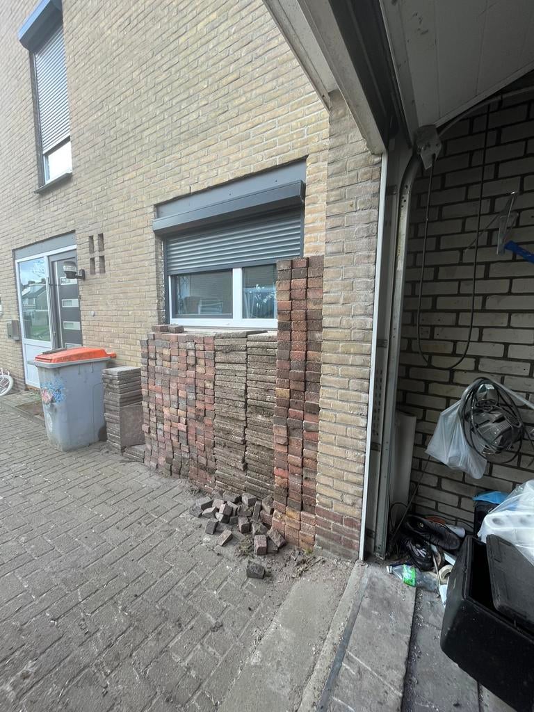 Partij klinkers & tegels – bieden vanaf €0,00, Ophalen, Zo goed als nieuw