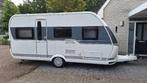 Hobby 455 UF (2016) caravan. mover, voortent, fietsenrek, Caravans en Kamperen, Caravans, Schokbreker, Rondzit, Hobby, Particulier