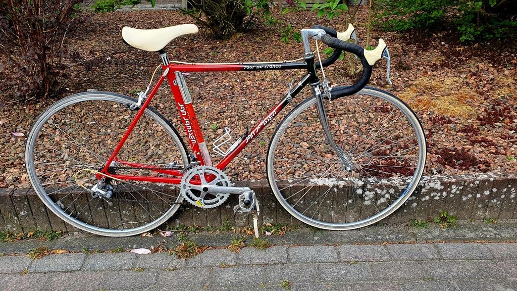 Racefiets toerfiets jan Janssen damesfiets fr 52 retrofiets, Overige merken, Gebruikt, Velgrem, Versnellingen
