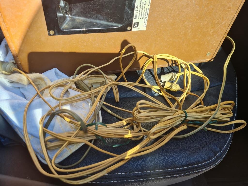 Dual HS 40 pick-up  versterker, Ophalen