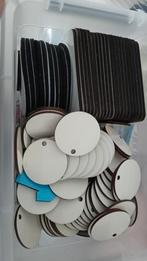 Sublimatie artikelen: sleutelhangers, onderzetters, magneten, Ophalen of Verzenden, Nieuw, Materiaal