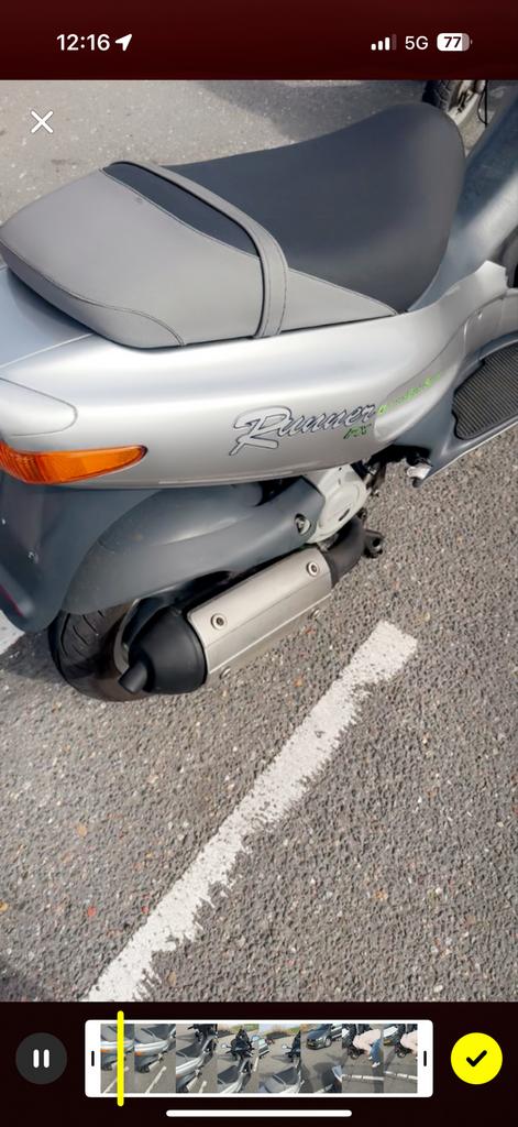 Gilera Runner 172cc A1, getuned stage 2, Ophalen of Verzenden, Gebruikt, Overige typen, Overige merken