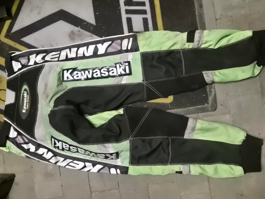 Kenny Kawasaki Team Green Motorcrossbroek, Motorcrosskleding, Heren, Ophalen of Verzenden, Kenny