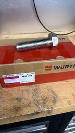 Wurth Bout M27x80 - Nieuw 100stuks, 50 tot 100 mm, Nieuw, Ophalen of Verzenden, Rvs