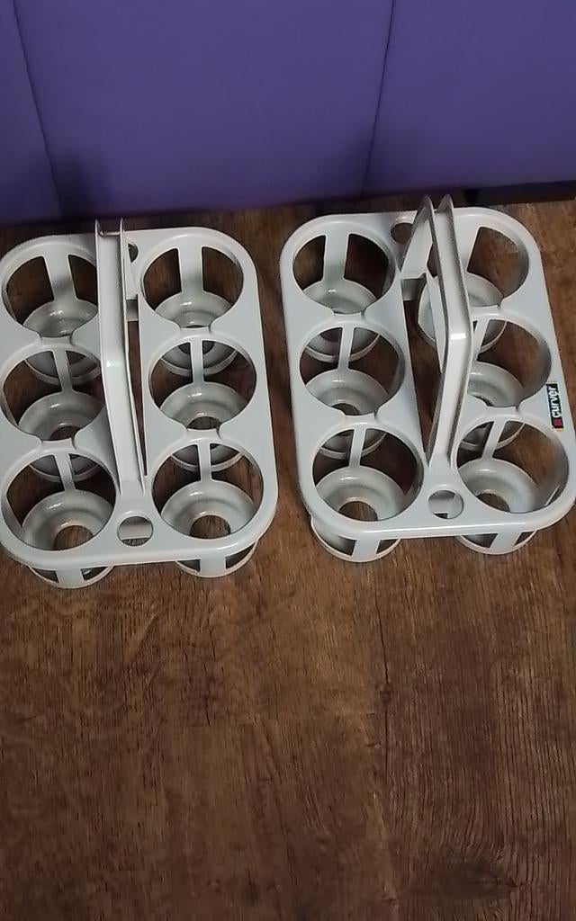 💐CURVER FLESSENREK-FLESSENDRAGER BEIGE, Ophalen of Verzenden