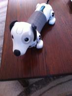 Speelgoed robot teckel met licht en beweging wit/zwart L40cm, Ophalen of Verzenden, Zo goed als nieuw, Overige typen, Met licht