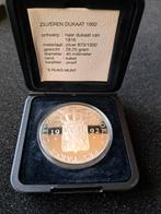 Zilveren Dukaat 1992 - 's Rijks Munt Proof Kwaliteit, Koningin Beatrix, Zilver, Losse munt, Overige waardes