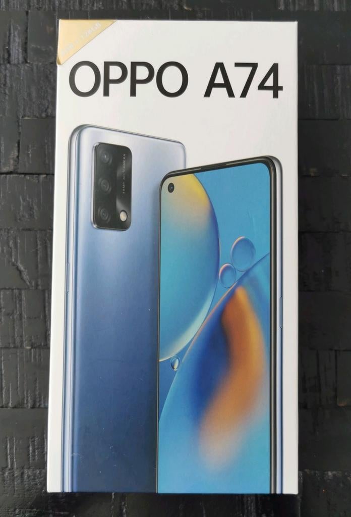 Oppo A74 128 GB smartphone, Ophalen