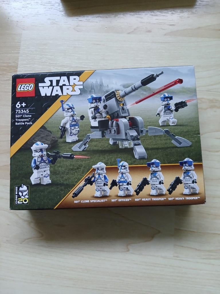 Lego star wars sealed 501st clone trooper battle pack, Kinderen en Baby's, Speelgoed | Duplo en Lego, Ophalen of Verzenden, Nieuw