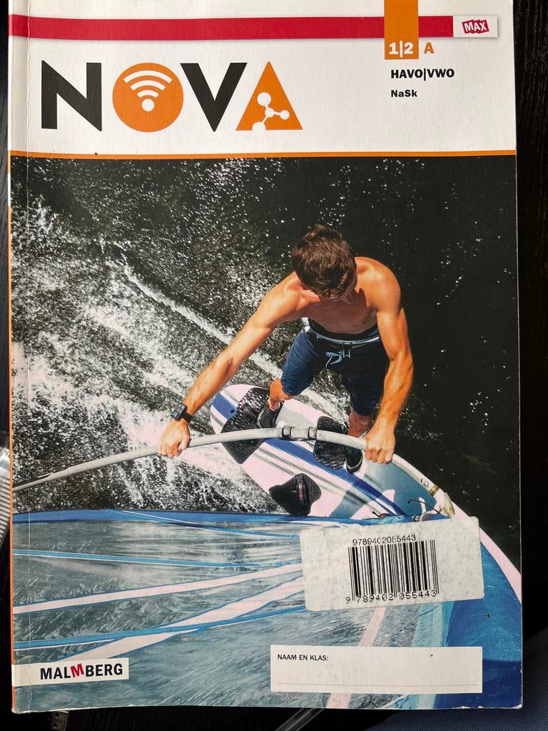 Nova 1 2 A HAVO VWO NaSk, Boeken, Ophalen of Verzenden, Gelezen, HAVO, Natuurkunde