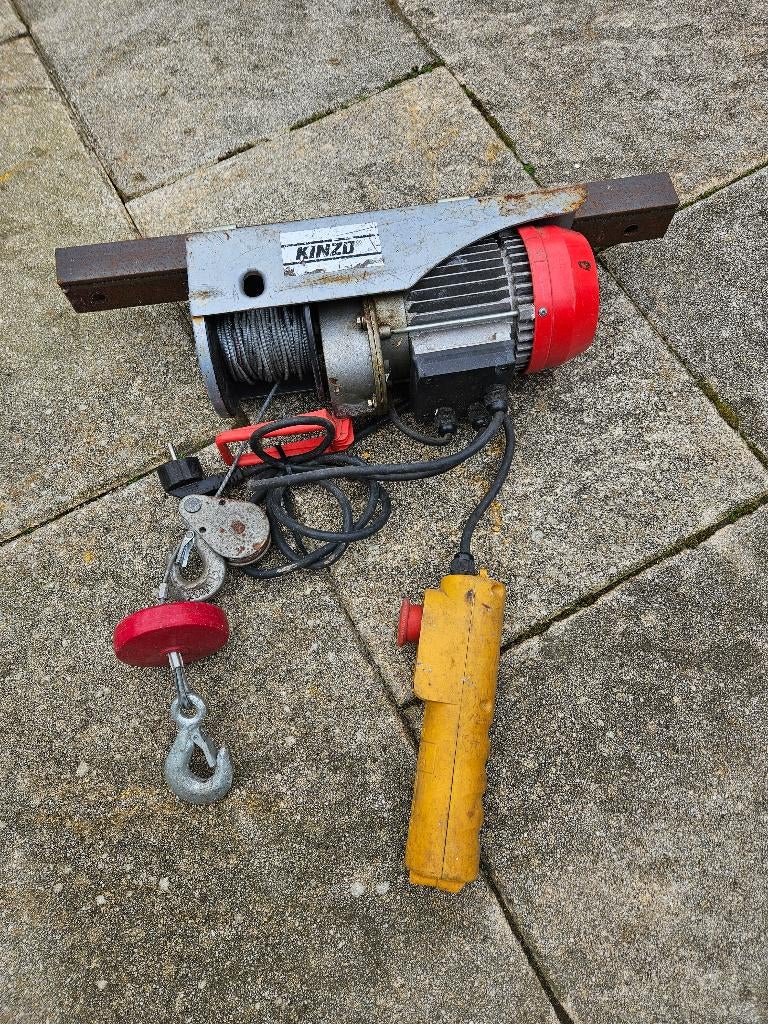 ELECKTRISCHE TAKEL, Ophalen, Gebruikt