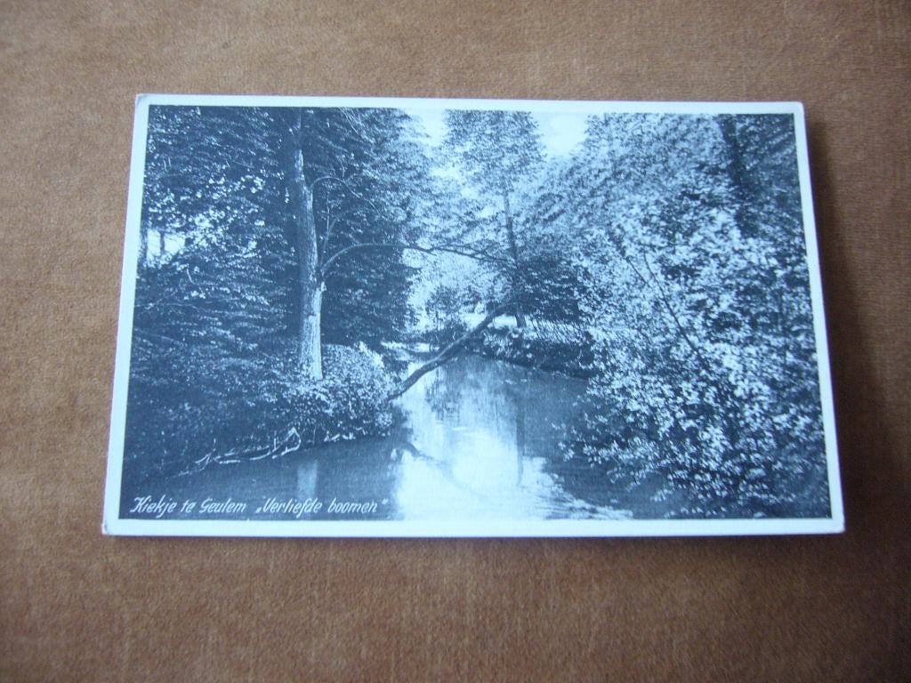 GEULEM  =  KIEKJE - VERLIEFDE BOOMEN, Ophalen of Verzenden, 1920 tot 1940, Ongelopen