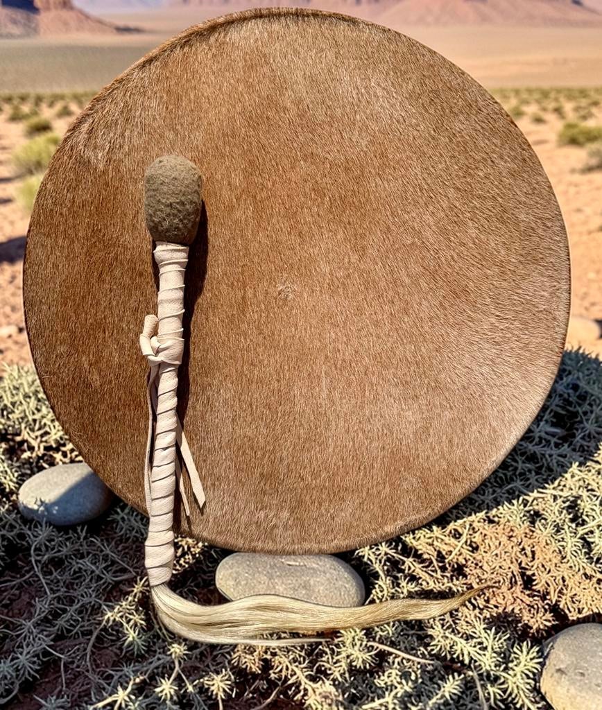 Sjamanendrum Kameel 47 cm, Muziek en Instrumenten, Percussie, Ophalen of Verzenden, Nieuw, Trommel