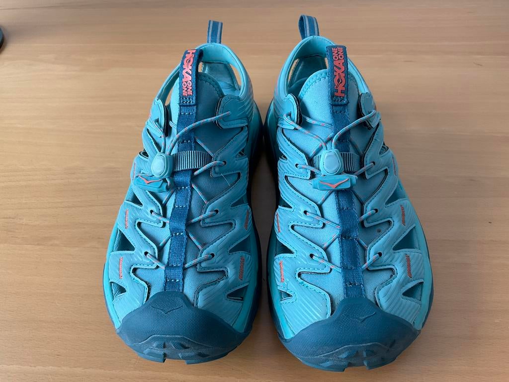 Hoka Hopara Dames Sandalen - Maat 40 2/3, Ophalen of Verzenden, Zo goed als nieuw, Blauw, Sandalen of Muiltjes