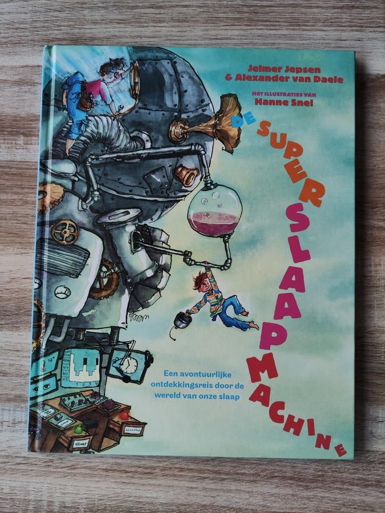 De Superslaapmachine, Ophalen of Verzenden, Zo goed als nieuw, Jelmer Jepsen / Alexander van Daele, Fictie algemeen