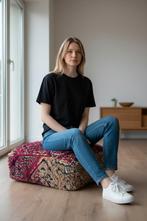 Marokkaanse poef, Ophalen of Verzenden, Vierkant