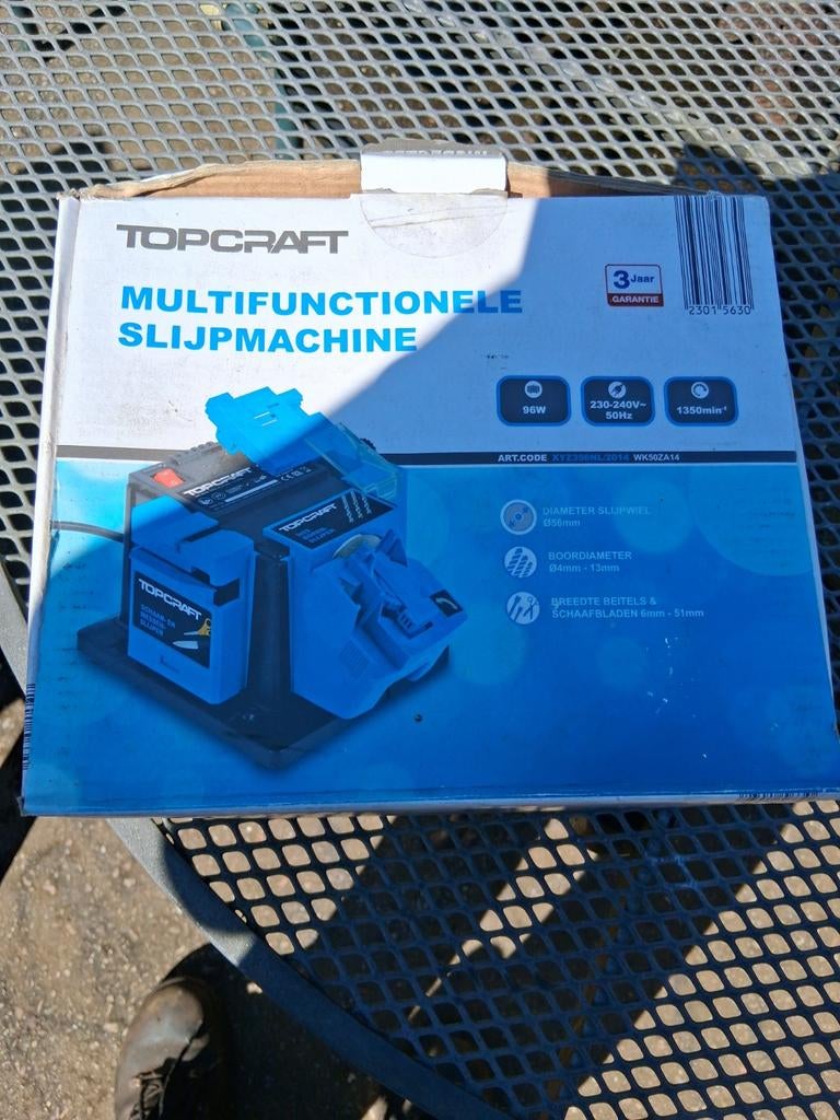 Boor en slijpmachine, Ophalen, Nieuw, Minder dan 700 watt, Werkbankslijpmachine