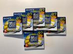 Minidisc’s  SONY PREMIUM GOLD 6x nieuw in verpakking 80 min., Audio, Tv en Foto, Ophalen of Verzenden