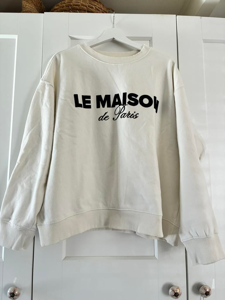 Sweater ecru xl h&m, Ophalen of Verzenden, Gedragen, Maat 46/48 (XL) of groter, Beige