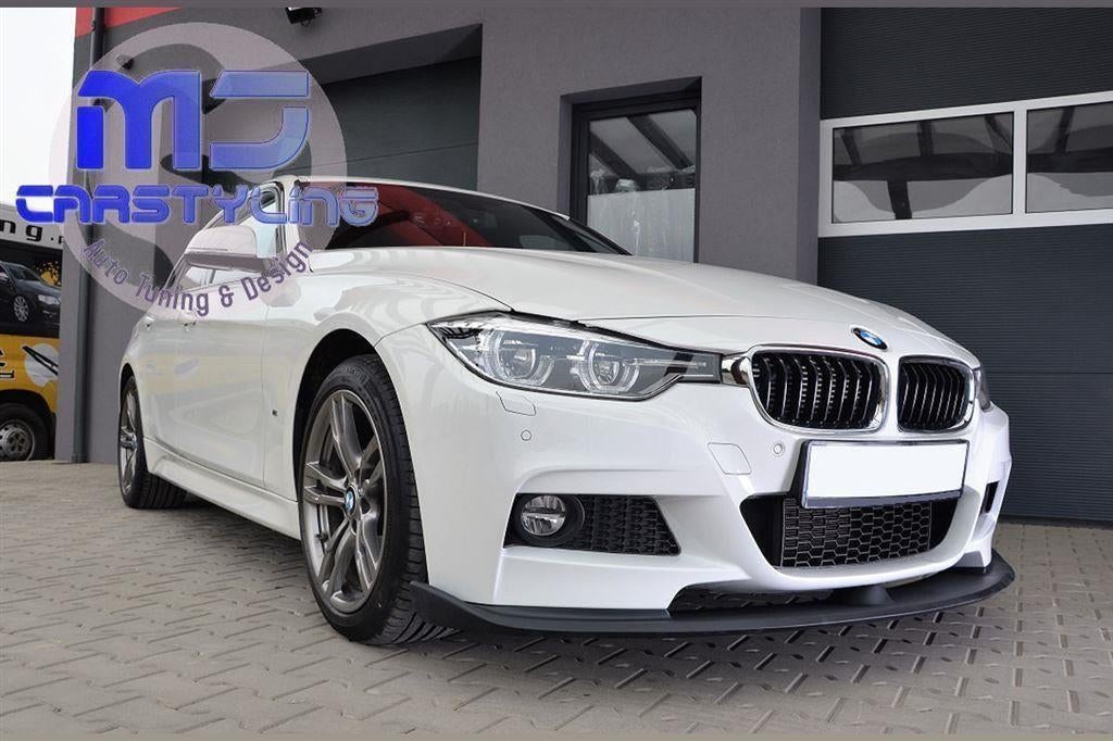 BMW F30/ F31 M-Pakket – Voorbumper spoiler II, Auto diversen, Tuning en Styling, Ophalen of Verzenden, MJ-Carstyling, Info@mj-carstyling.net