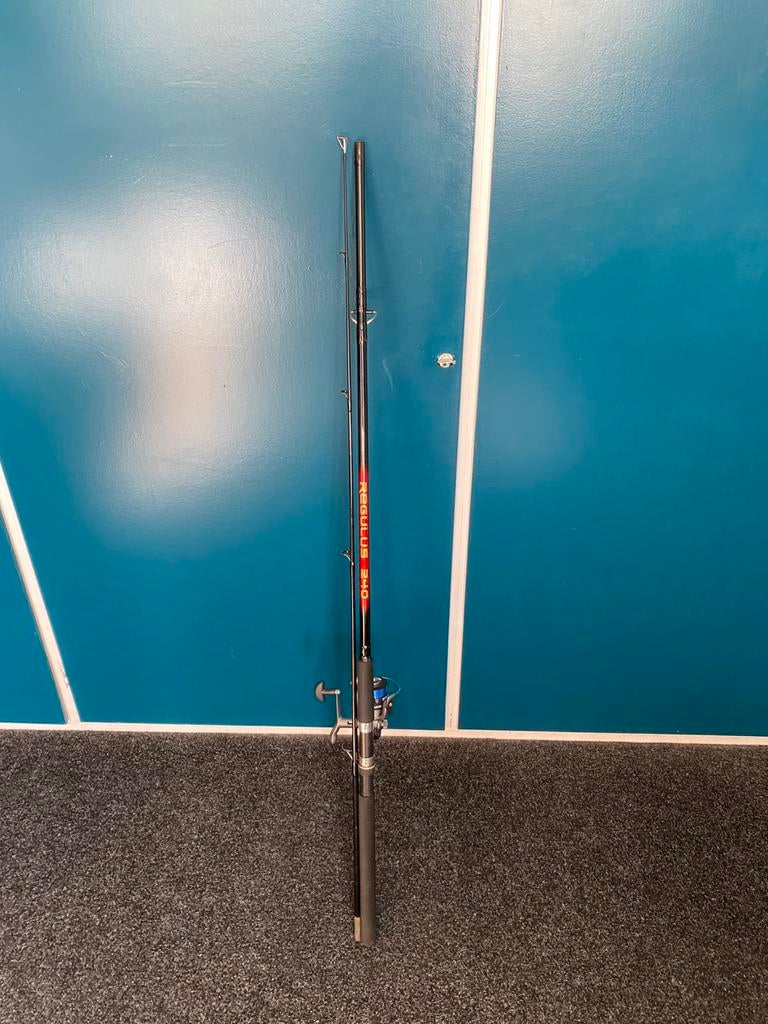 LAATSTE Complete werphengel + molen en Nylon draad, Werphengel, Nieuw, S, H