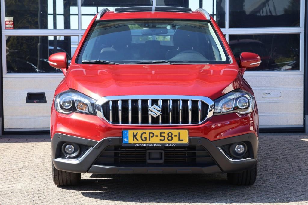 Suzuki S-CROSS 1.4 Boosterjet automaat allgrip, panoramdak,, Auto's, Gebruikt, 4 cilinders, Met garantie (alle), Leder